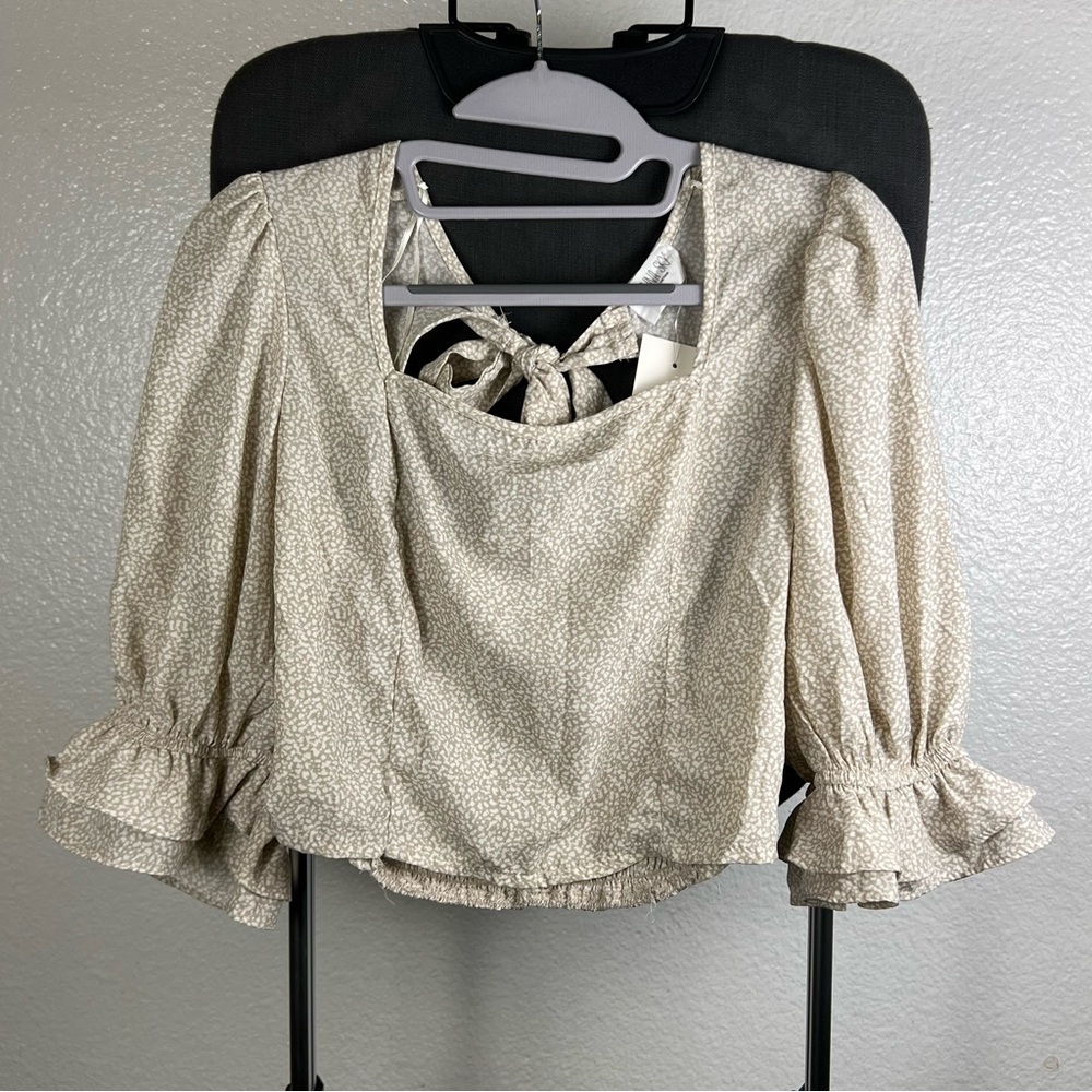 Sienna Sky Summer Women’s Cropped Top Size S